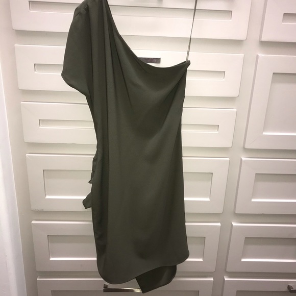 Trouve One-Shoulder Minidress XS - Picture 6 of 7